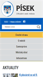 Mobile Screenshot of mestopisek.cz